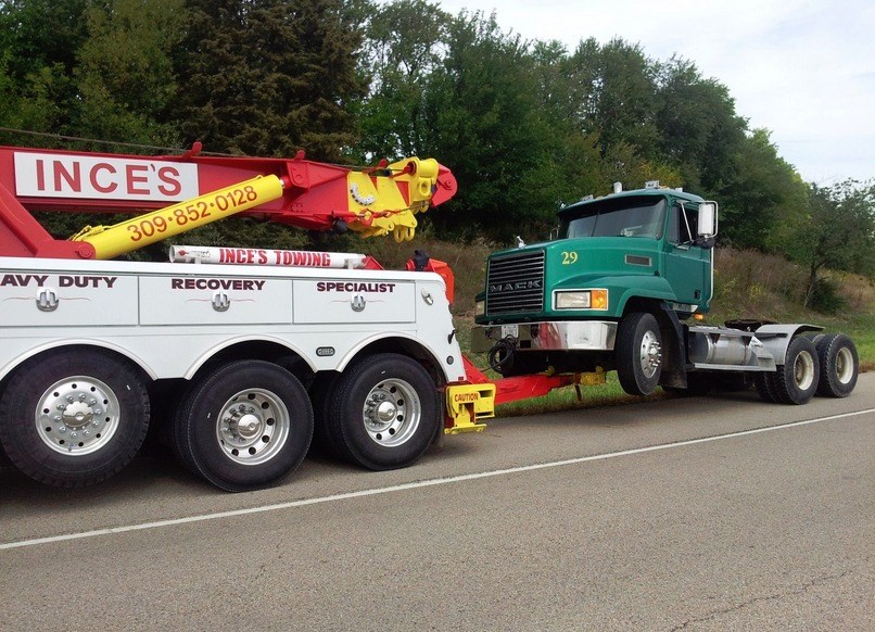 Ince's Towing Servicing Kewanee for Auto Repair and Towing